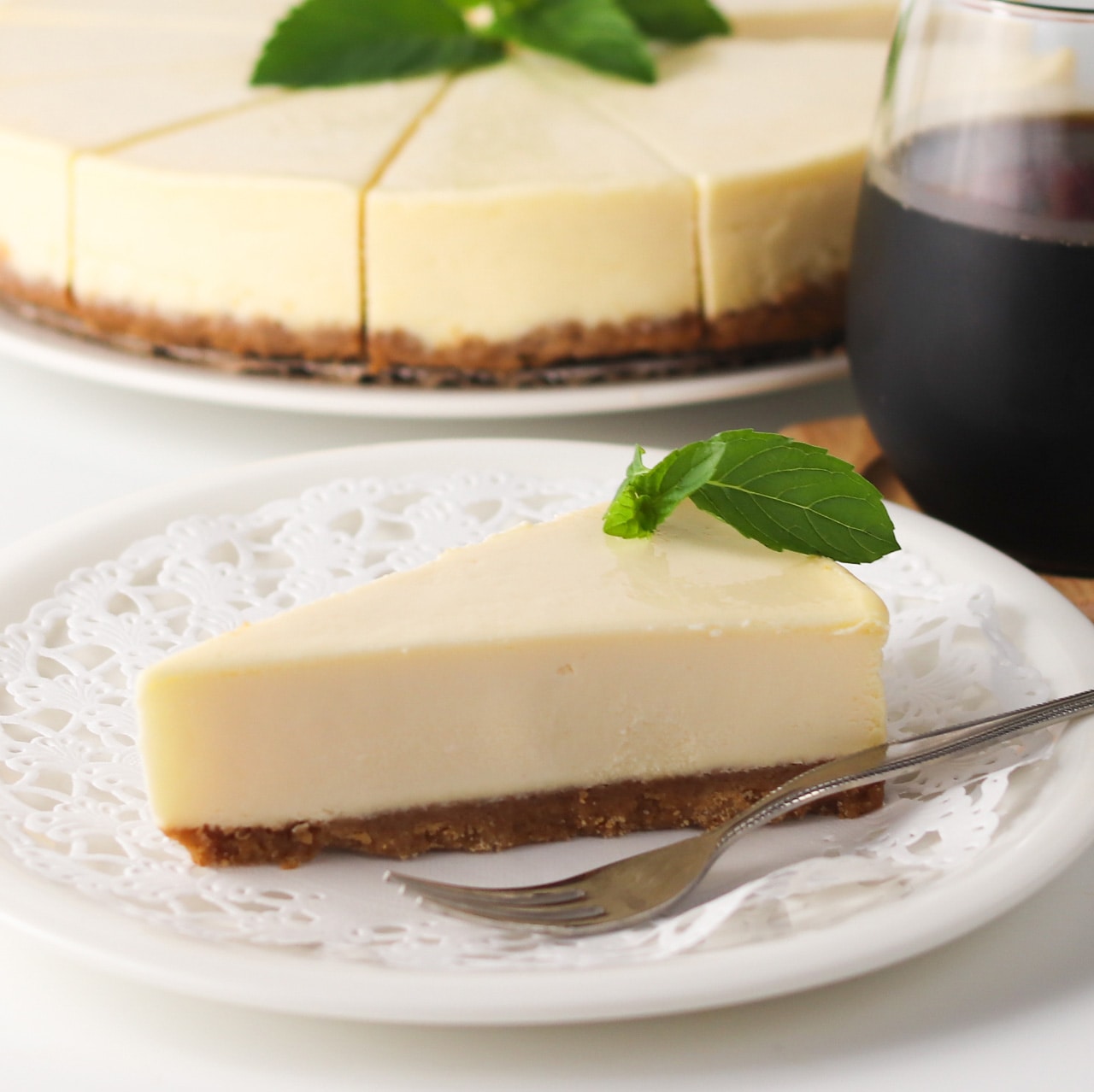 ニューヨーク チーズケーキ プレーン（直径約20cm 12カット）