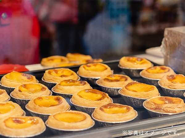 大阪・関西万博でも大行列のできたエッグタルト（パステルデナタ）