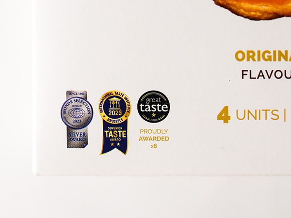 受賞歴が光る本格エッグタルト